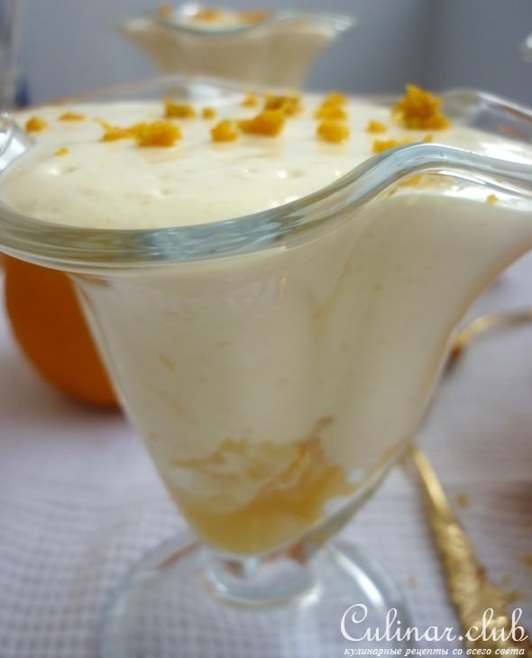 Десерт творожно-апельсиновый для Катюши(к/с КУХНЯ)