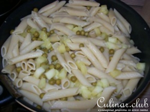 Макароны с кабачком