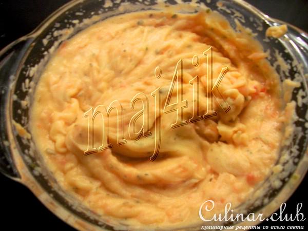 Пюре с помидорами (летний вариант)