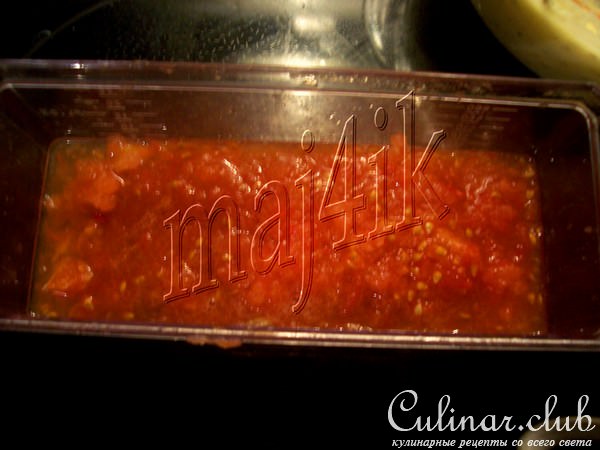 Пюре с помидорами (летний вариант)