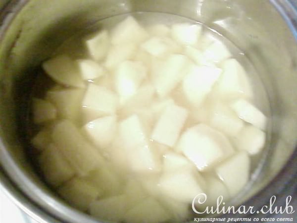Картошка тушёная с грибами