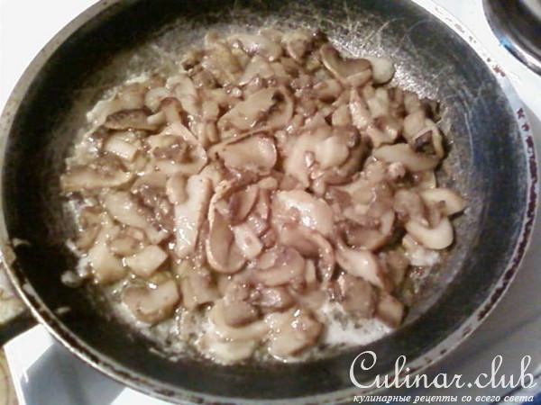 Картошка тушёная с грибами