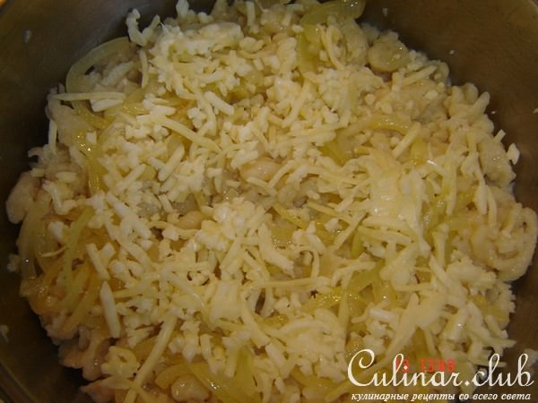 Макароны с сыром по-швабски (шпецле с сыром)