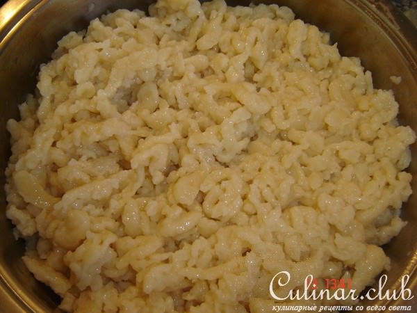 Макароны с сыром по-швабски (шпецле с сыром)
