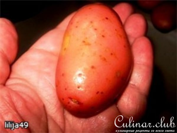 Картофель с чесноком запечённые в духовке