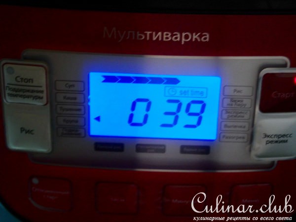 Гречка с тефтелями из мультиварки.