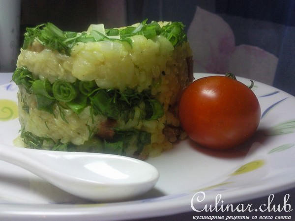 Ризотто с мясом "Моё исполнение таНго)))"