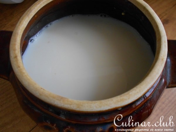 Каша боярская (из пшена с изюмом)