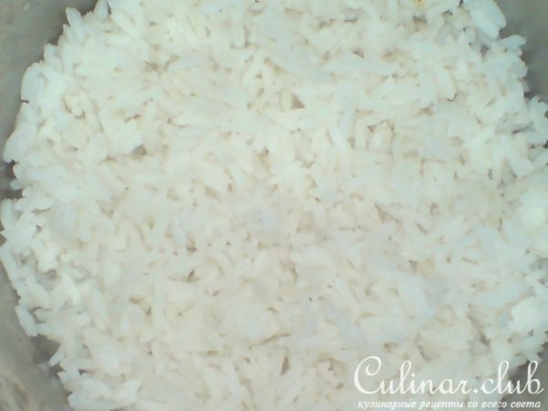 Рисовые котлеты с сыром и зелёным лучком