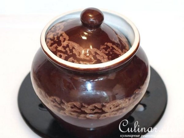 Каша гречневая, молочная с кабачком