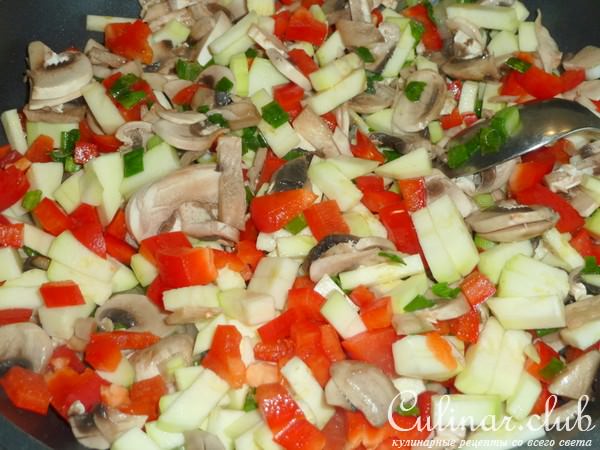Запеканка "Барли" с овощами и грибами