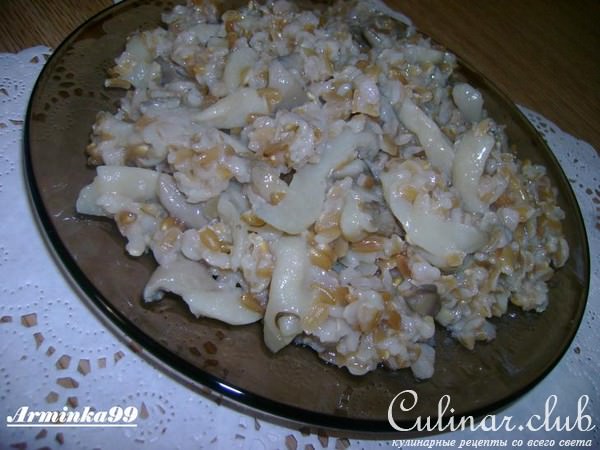 ПЛОВ ИЗ АЧАРА С ГРИБАМИ