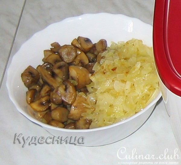 Каша из перловки с шампиньонами (Тест-драйв)