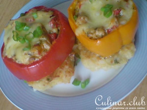 Рисовые котлеты с сыром и зелёным лучком