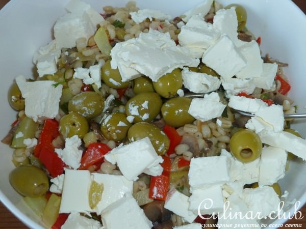 Запеканка "Барли" с овощами и грибами