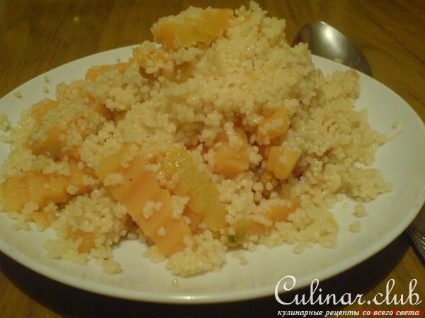 Кускус с тыквой