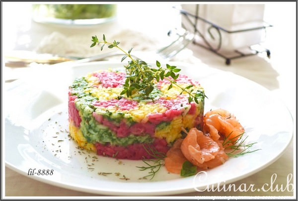Рисовая мозаика