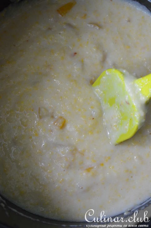 Кукурузно-манная каша