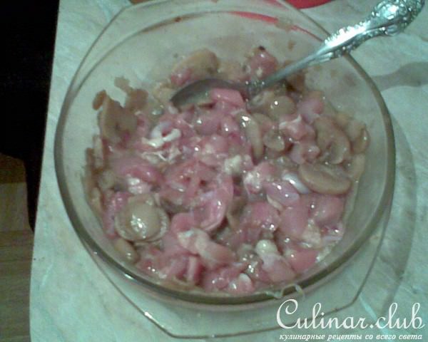 Фаршированные куриные окорочка