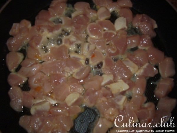 РИСОВЫЕ БЛИНЧИКИ С КУРОЧКОЙ