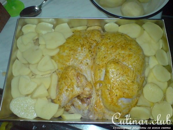Куринный картофан