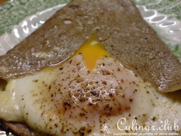 Глазунья в блинном кулёчке/Масленица!