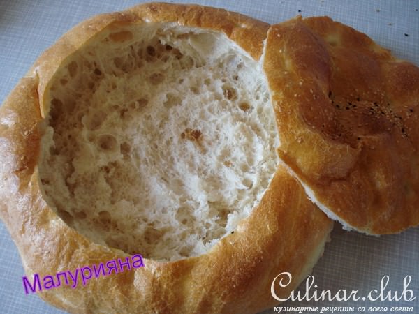 Пицца " Фаршированная лепёшка"/Gefllte Fladenbrot-Pizza