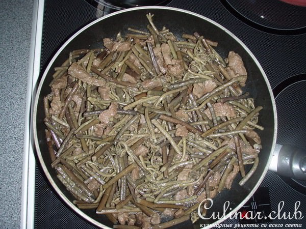 Папоротник с мясом