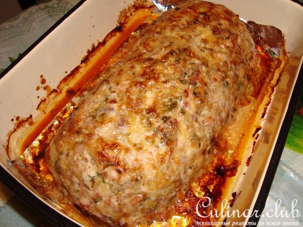 Мясной рулет
