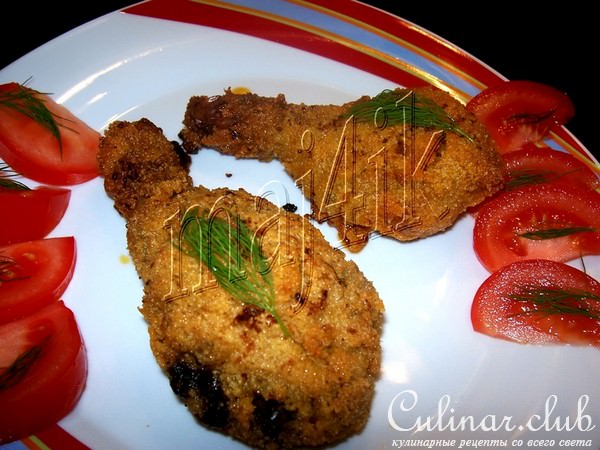 Хрустящая курочка в пикантной йогуртовой панировке