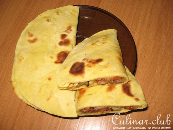 Кесадилья(простой, домашний вариант)