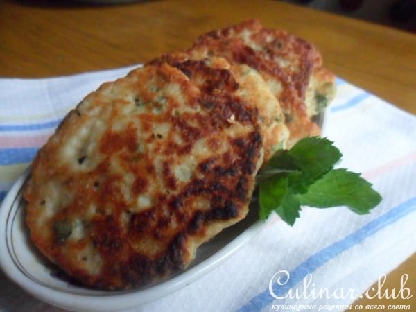 Хлебные тефтели с мятой