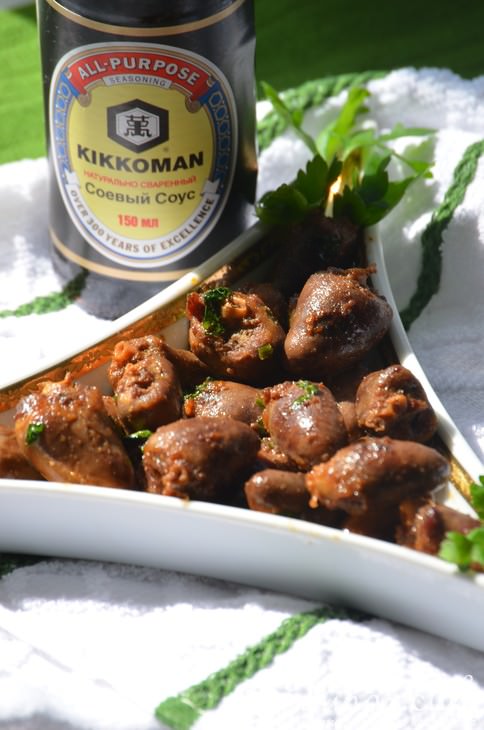 Цыплячьи сердечки с медом
