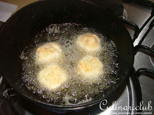Сырные шарики с креветкой