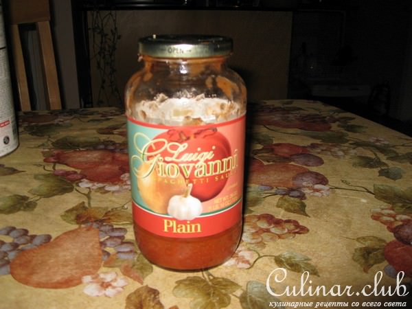 Курочка в соусе Parmezan.