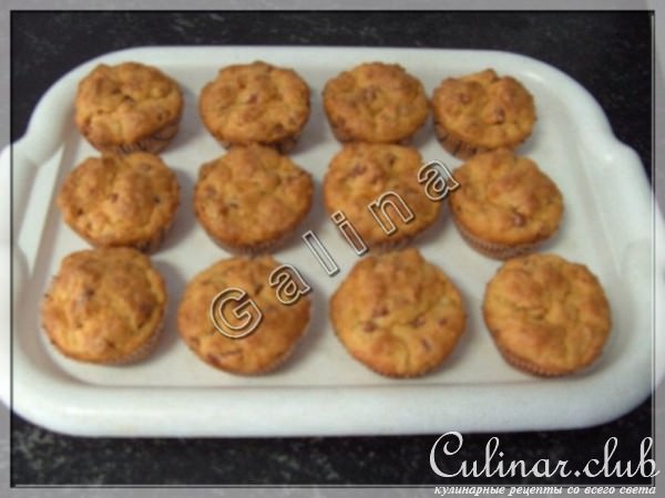 Сырные кексики с добавками