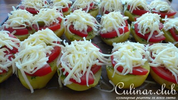 Картофельная пицца