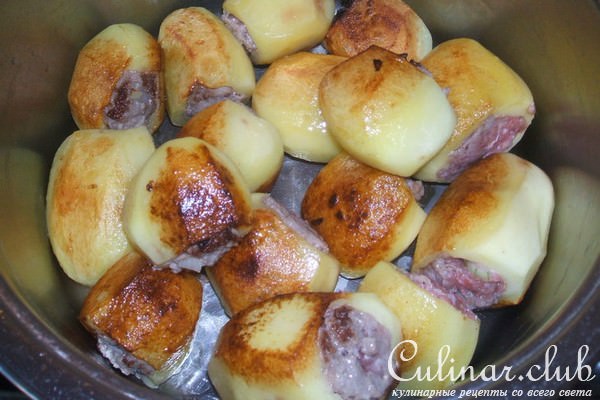 фаршированная картошка