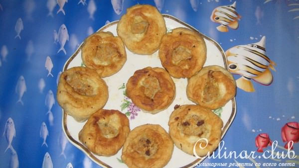 Ханукальные рыбные пончики. 