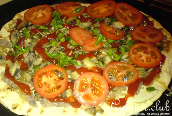 Ленивая pizza