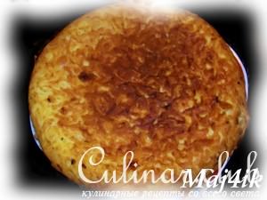 Бабка из лапши с сыром