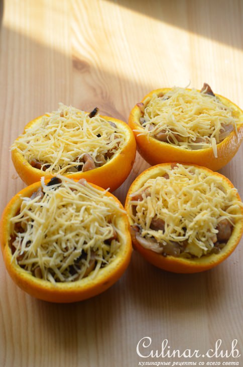 Печеные апельсины