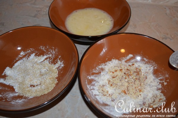 Жареный сыр с БРУСНИЧНЫМ СОУСОМ Darbo