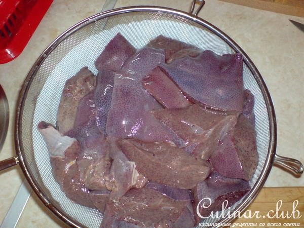 Печень в жировой сетке (Fegatelli di maiale)