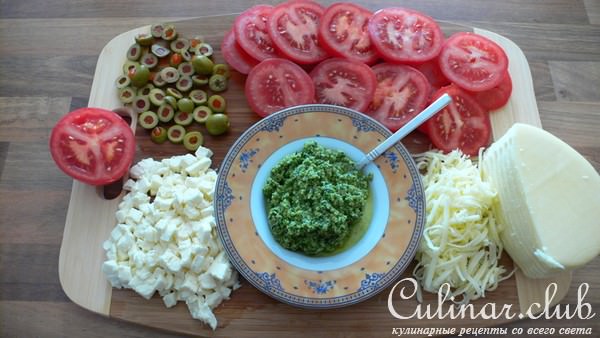 Картофельная пицца