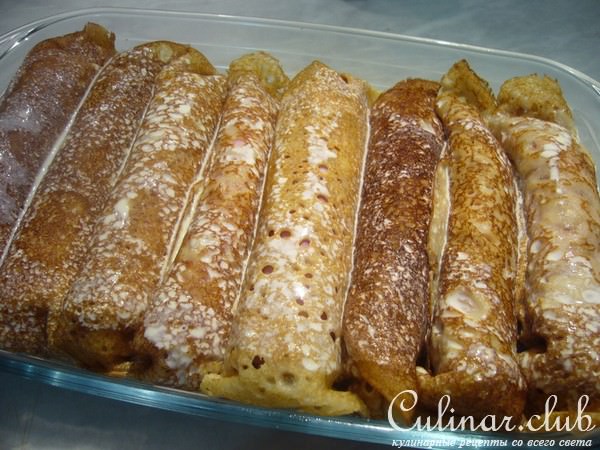 Блинчики "кордон блю"