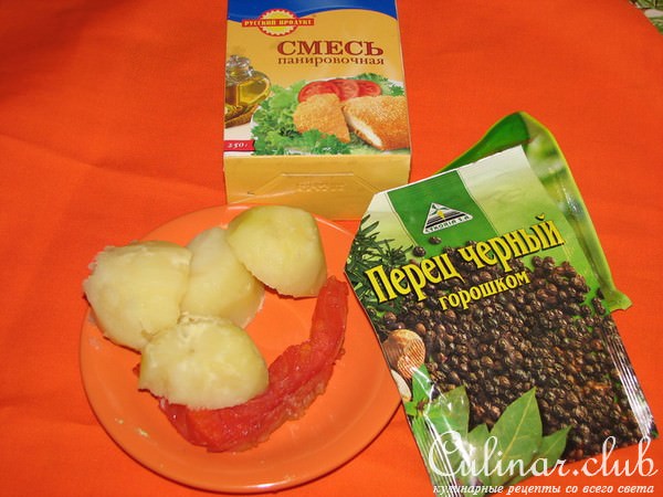 Картофельный бургер
