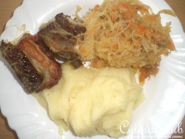 Тушоная капуста (вариант)
