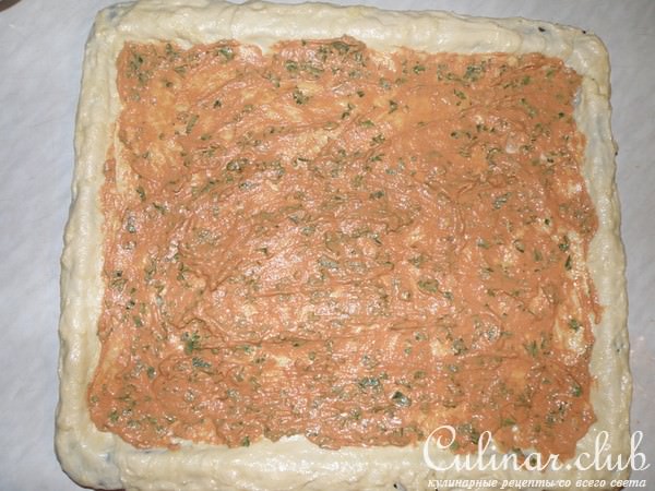 Пицца без дрожжей с грибами.(Мой вариант)