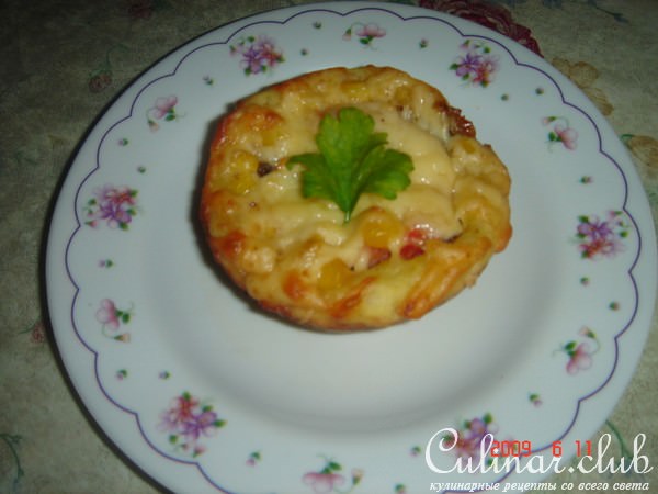 Мой вариант мини-пиццы